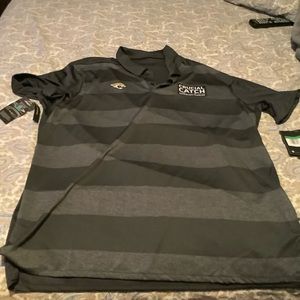 NFL Jaguars crucial catch NWT men’s Nike polo shirt